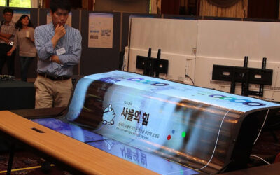 LG lanza su primer televisor OLED flexible del mundo
