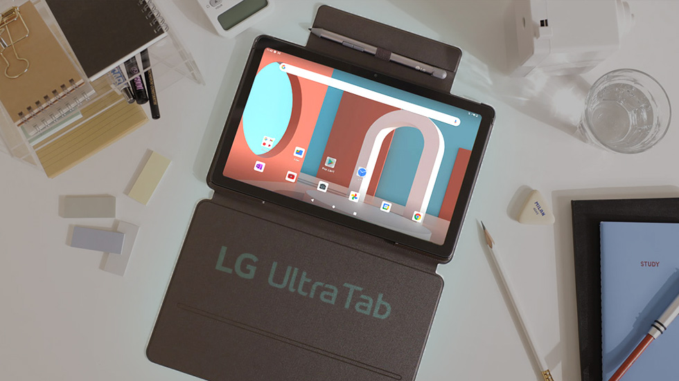 LG Ultra Tab sorprende con una pantalla 2K de grandes dimensiones
