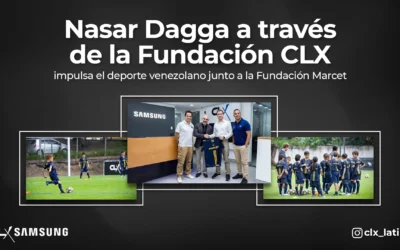 Nasar Dagga a través de la Fundación CLX impulsa el deporte venezolano junto a la Fundación Marcet