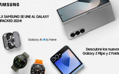 ¡CLX Samsung se une al Galaxy Unpacked 2024! Descubre los nuevos Galaxy Z Flip6 y Z Fold6