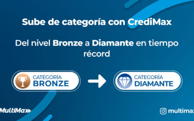 Sube de categoría con CrediMax: Del nivel Bronze a Diamante en tiempo récord