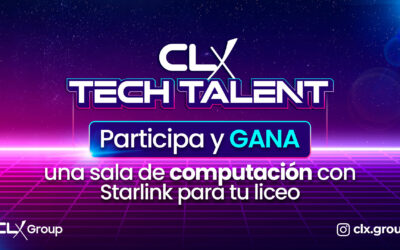CLX Group lanza «CLX Tech Talent»: Participa y gana una sala de computación con Starlink para tu liceo