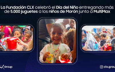 La Fundación CLX celebró el Día del Niño entregando más de 5.000 juguetes a los niños de Morón junto a MultiMax